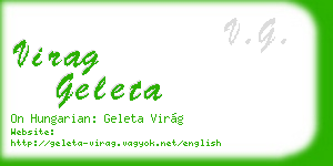 virag geleta business card